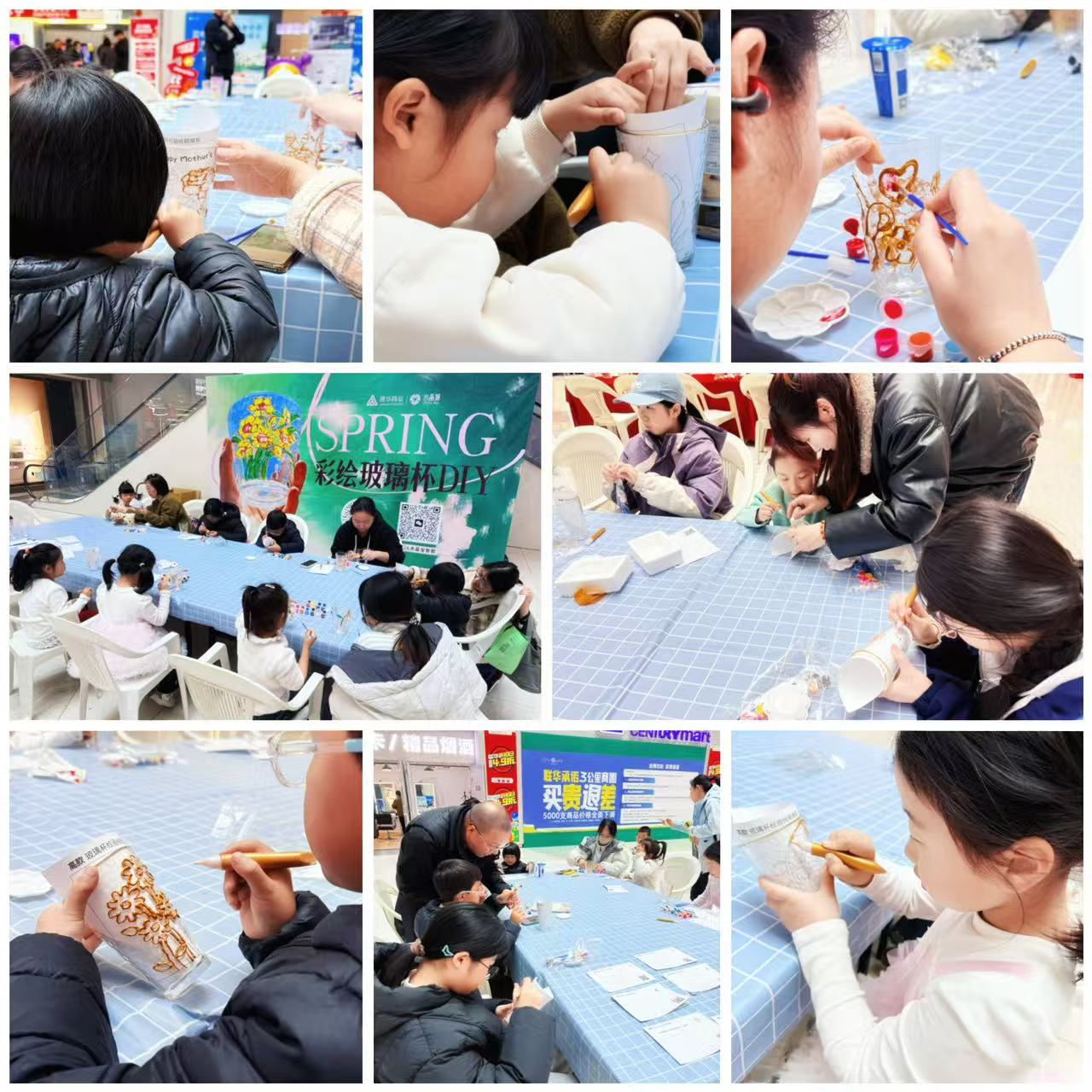 春日繪新意，杯間藏春光 ——水晶城彩繪玻璃杯 DIY 活動(dòng)圓滿落幕