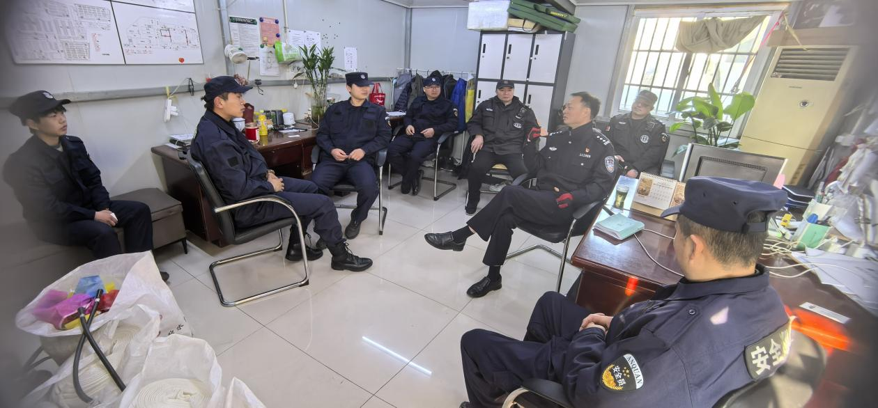 警企聯(lián)動護商圈  錢江商城安保培訓提質(zhì)效